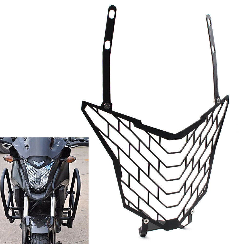 Headlight Mask Guard Grille Cover Protector Stainless for Honda CB500X 2016-2017