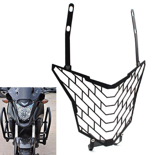 Headlight Mask Guard Grille Cover Protector Stainless for Honda CB500X 2016-2017