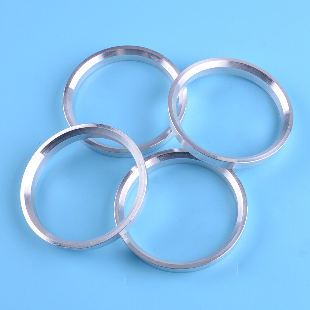 4pcs Aluminum Alloy Wheel Hub Centric Rings Spacer Set 64.1mm ID to 71.5mm OD n