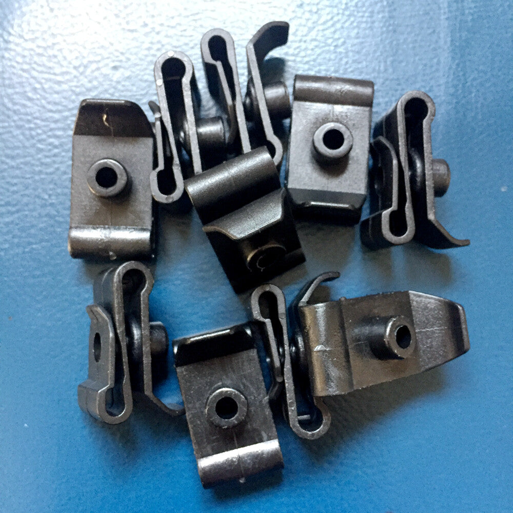 10 Nylon U-Nuts 12 Screw Retainers for Bumper Fender Mounting Clips Suitable for Lexus and for Toyota