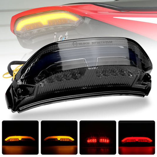 Motorcycle Integrated LED Tail Light Signal Brake Lamp for HONDA CBR600RR 13-24