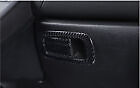2pc for Honda for Civic 2016-2021 Real Carbon Fiber for Co -Pilot Storage Box Handle Trim