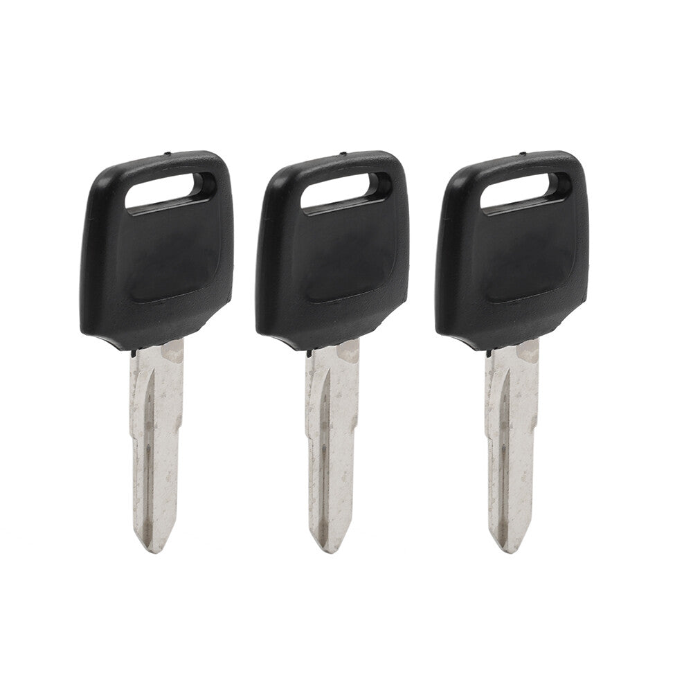 3x Uncut Blade Blank Keys for HONDA DIO 56 57 Z4 125 WH110 Scooter 50CC Zoomer