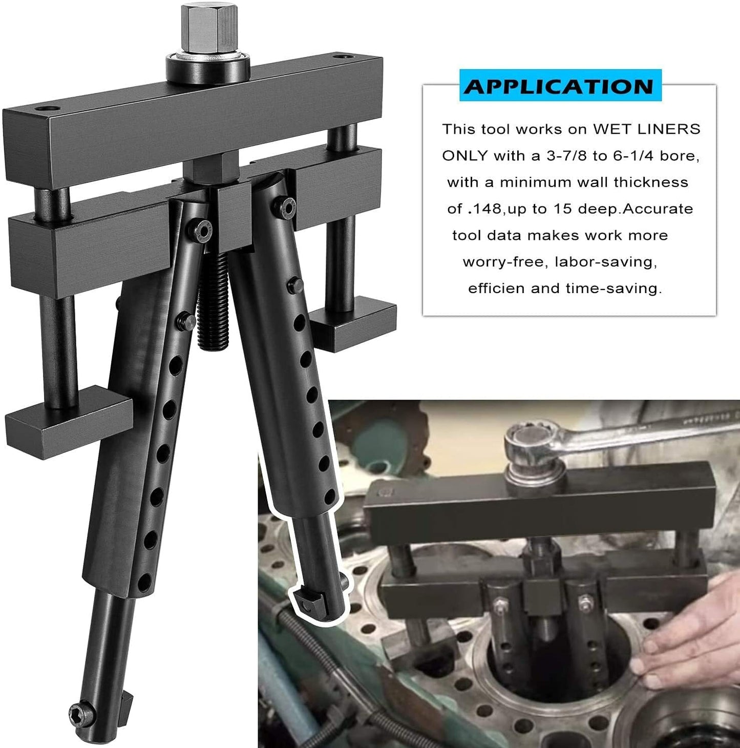 For Caterpillar/ / for Volvo PT-6400-C Diesel Cylinder Liner Puller Tool n