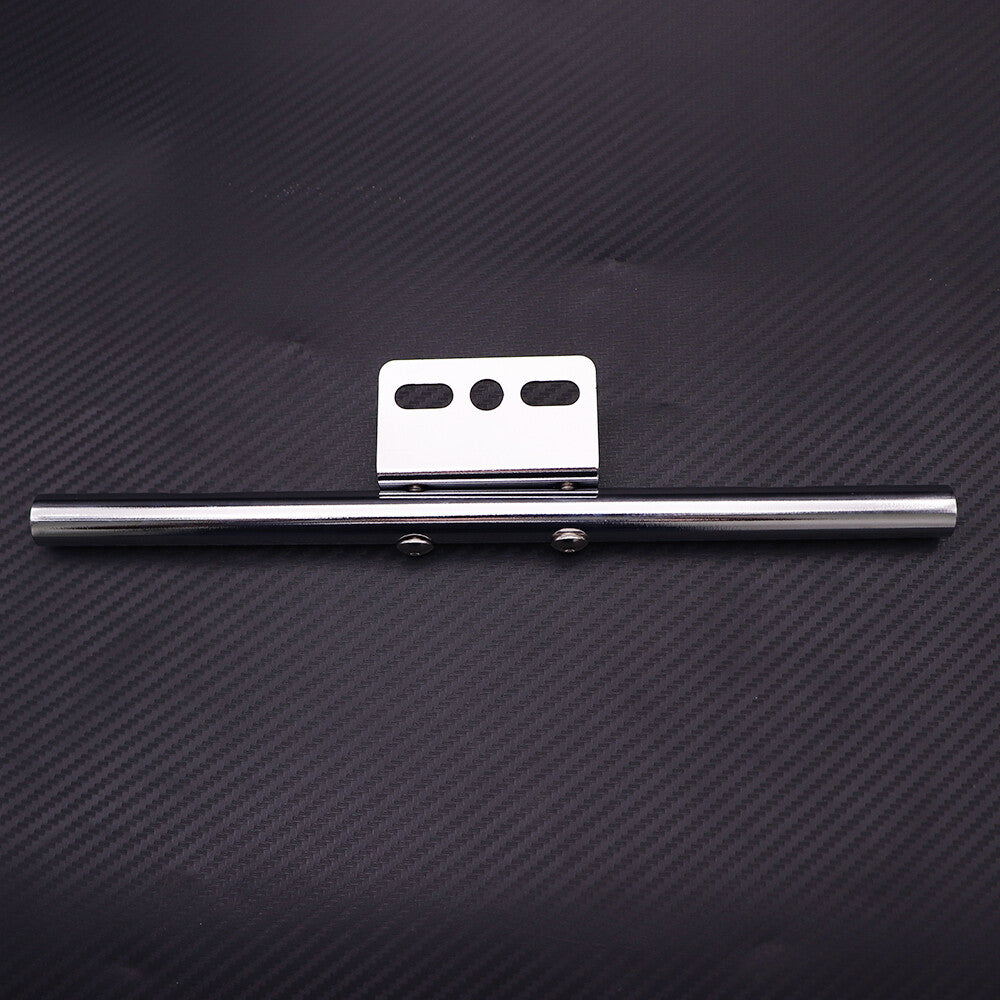 Chrome Front Rear Short Mount Turn Signal Light Tube Bar Bracket for Harley Dyna Q