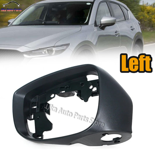 1xLH Side Door Rearview Mirror Frame Cover Housing for Mazda CX-5 CX5 2017-2021