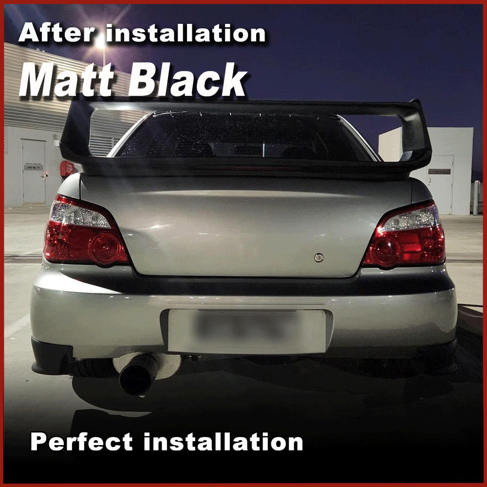 PU Rear Bumper Flaps Splitters Lip Spoiler for Subaru GD Impreza WRX Sedan 03-05