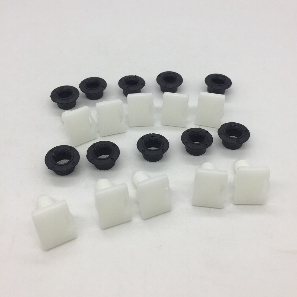 for VW for Golf for Jetta MK2 Corrado Moulding Clips Set with Plastic Grommet 191853577A