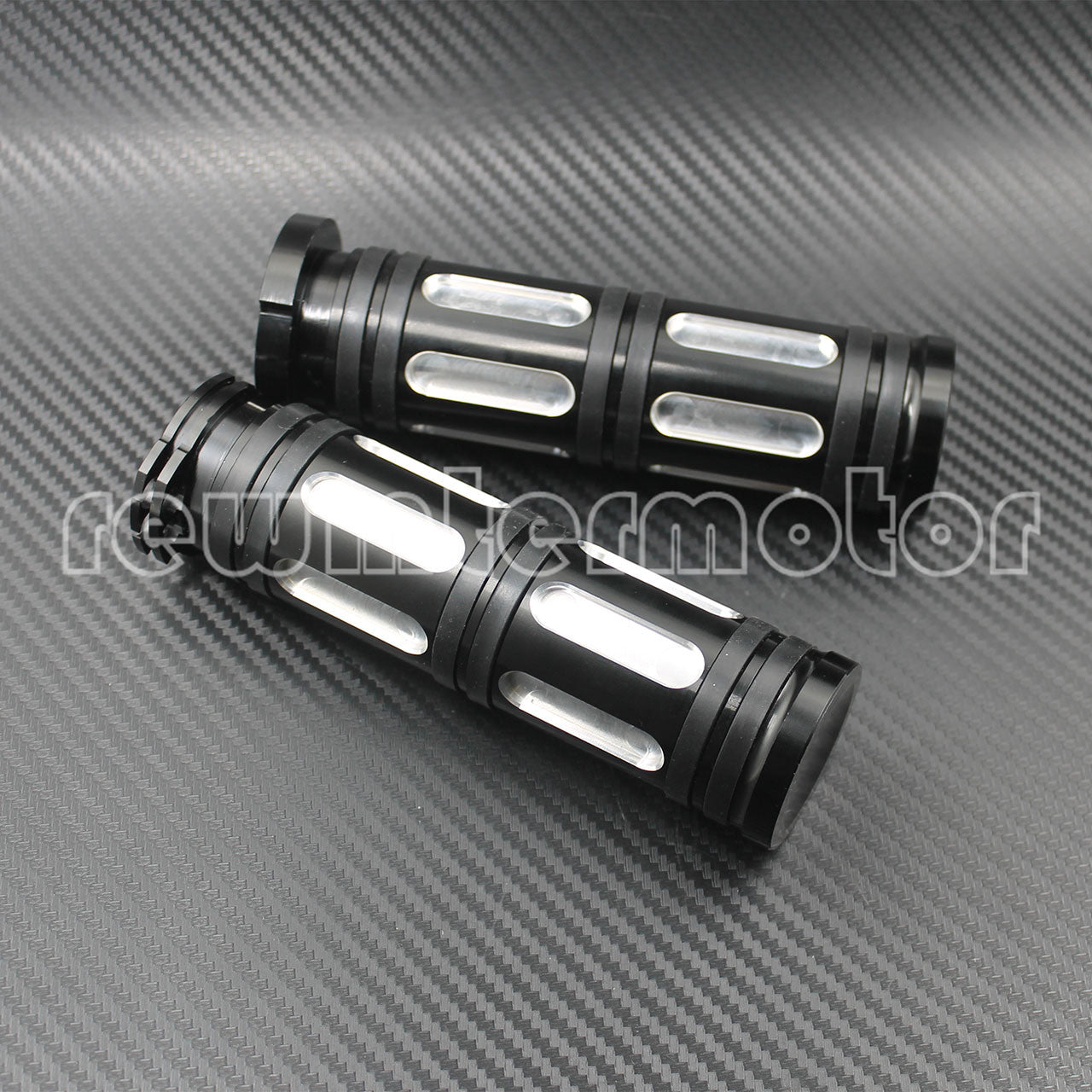 7/8'' Waterproof Motorcycle Handlebar Dual Headlight Switch With Red Pilot Lamp Q