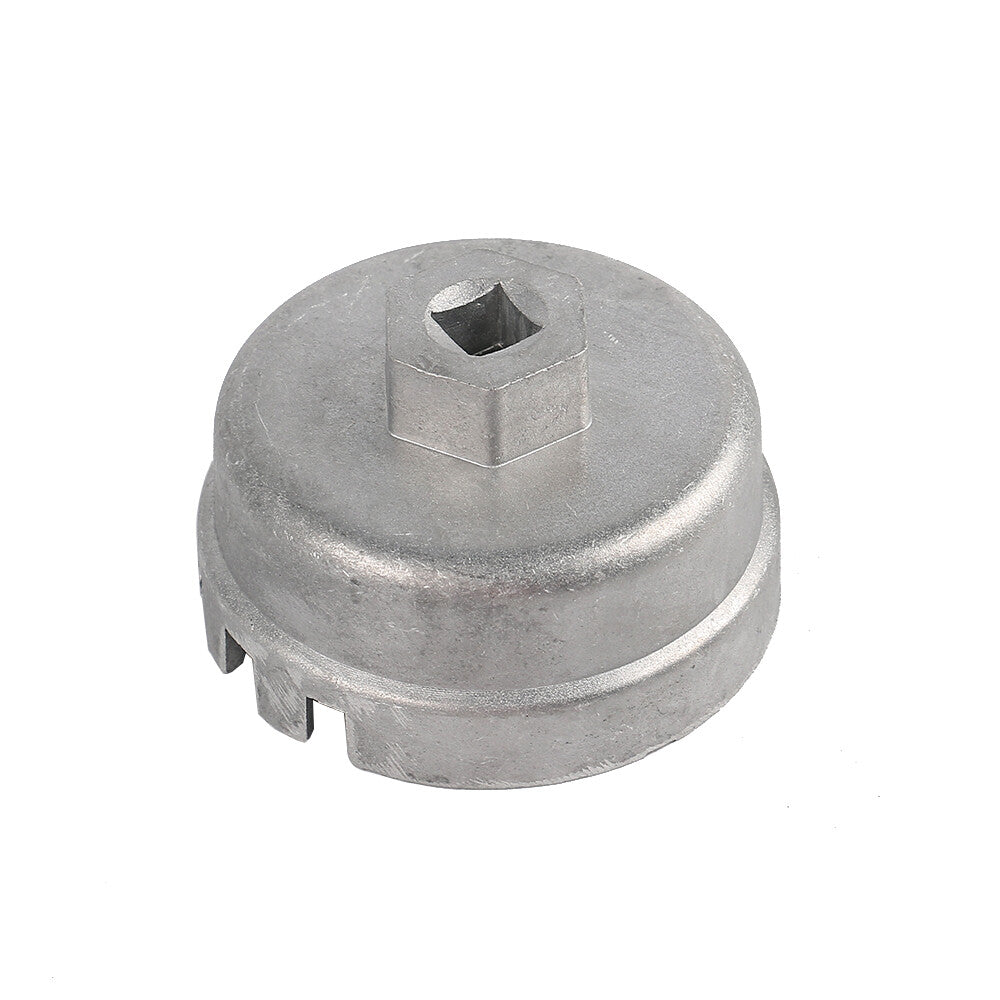 Fit for 2013â€?017 for Lexus ES300h 2.5L - 64mm Aluminum Sliver Oil Filter Cup Wrench Q