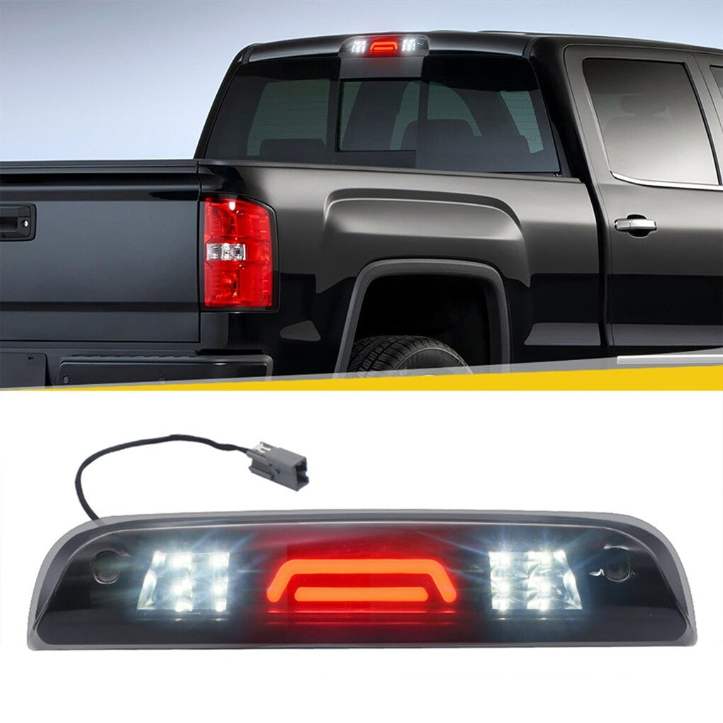 Smoke LED third brake light for reverse cargo on 2014-2019 Silverado n