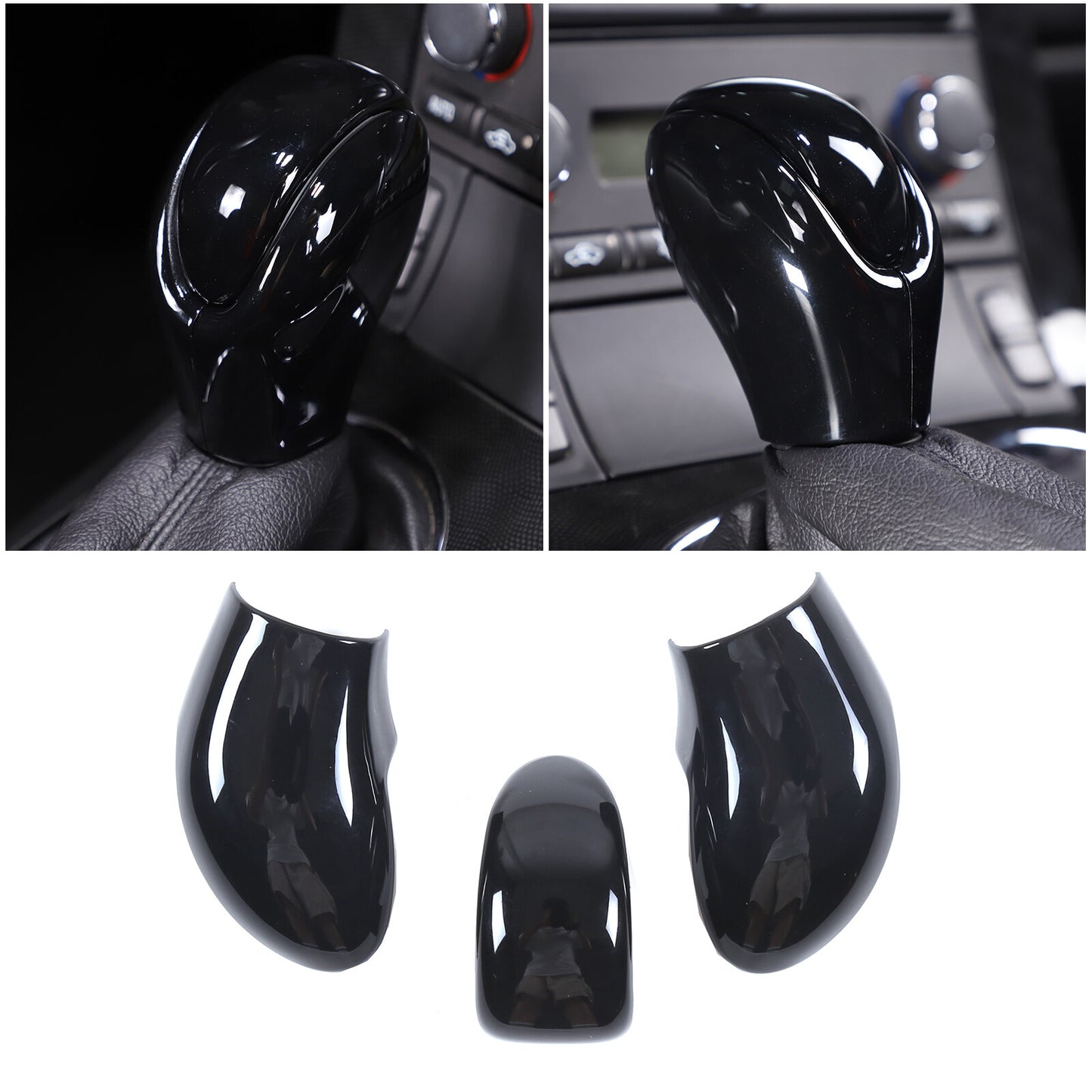 ABS carbon fiber inner door panel upper decorative cover suitable for Corvette C8 2020-2023- v