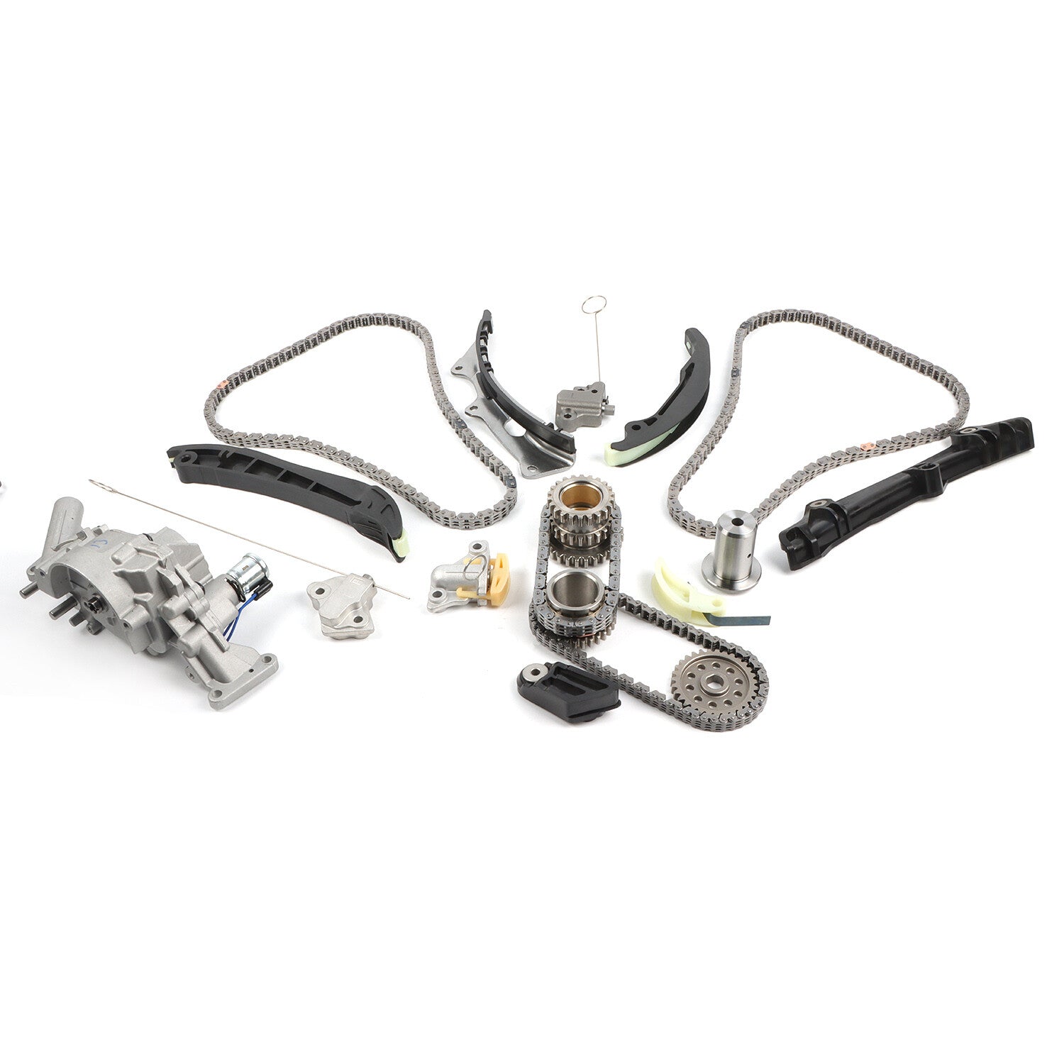 Engine Timing Chain Kit W/Tensioner Oil Pump for Chrysler Charger 3.6L DOHC