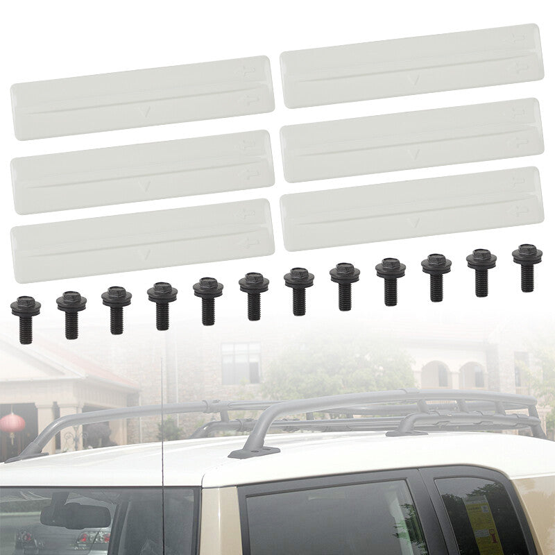 18x Roof Drip Rack Removal Kit Cover Bolts Fit for 2007-2014 for Toyota FJ Cruiser