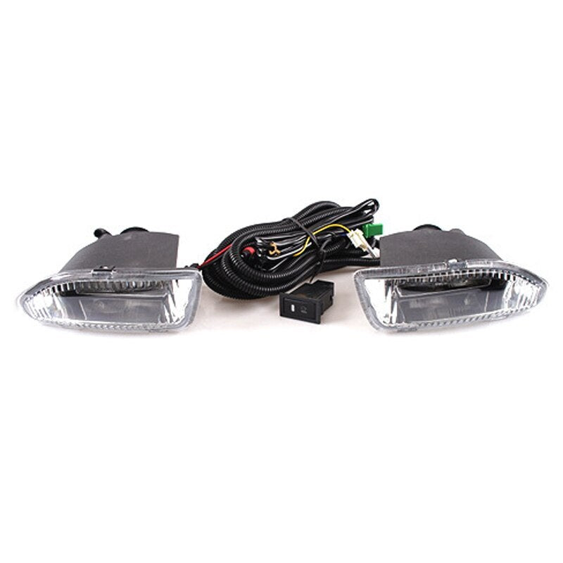 Set for Toyota Hilux Tiger 2003 2004 Front Bumper Fog Lamp With Bulb Wiring