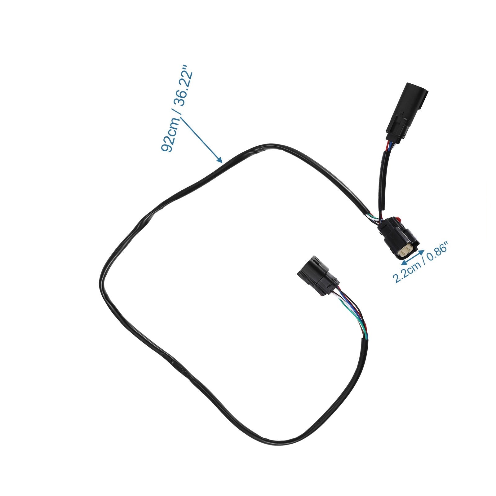 One pack is suitable for Harley Tour Pak 14-19 quick disconnect cable Harnes CD-TP-QD-14 Q