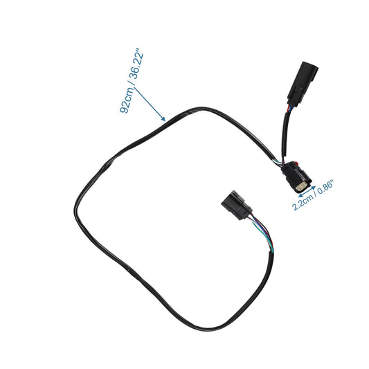 One pack is suitable for Harley Tour Pak 14-19 quick disconnect cable Harnes CD-TP-QD-14 Q