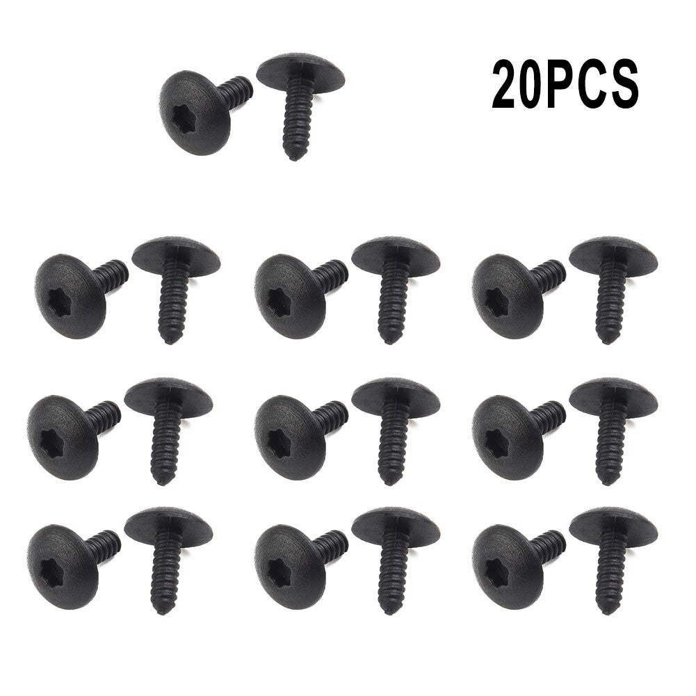 Tie bar 1-piece accessory set, blue heavy-duty parts, stainless steel + nylon.