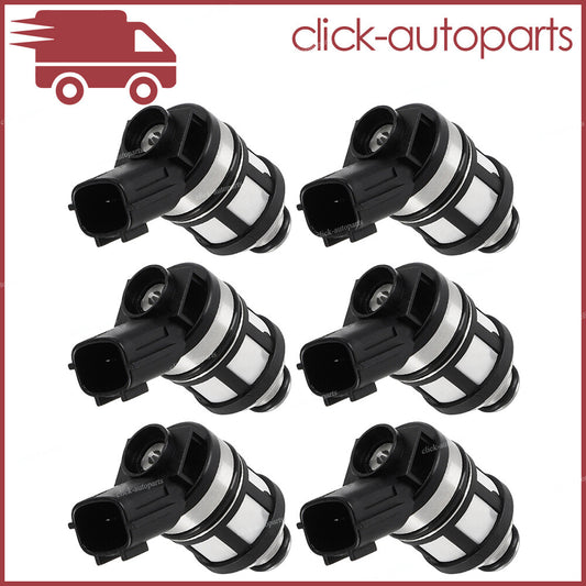 6X Fuel Injectors 2Pins for INFINITI for MERCURY VILLAGER for NISSAN FRONTIER 1660038Y10 Q