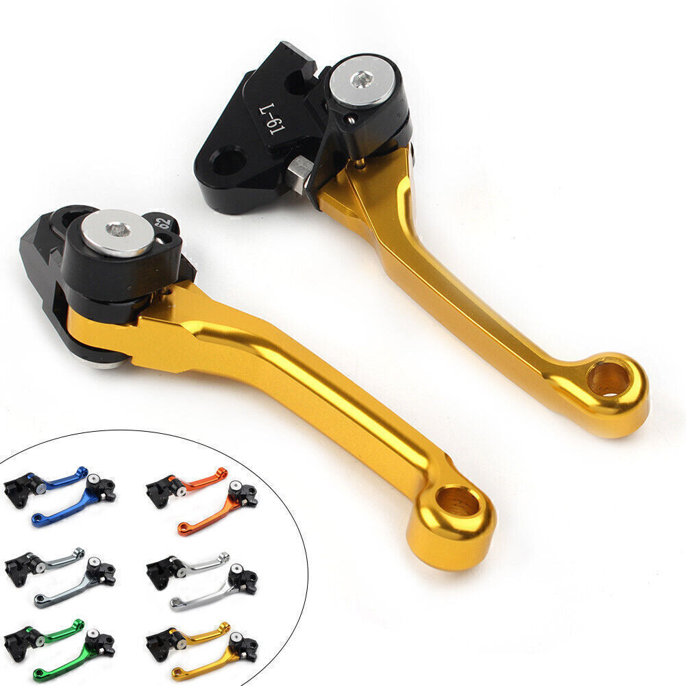 for Kawasaki KX450F 2006 2007 2008 2009 2010 2012 Pivot Dirt Clutch Brake Levers Q