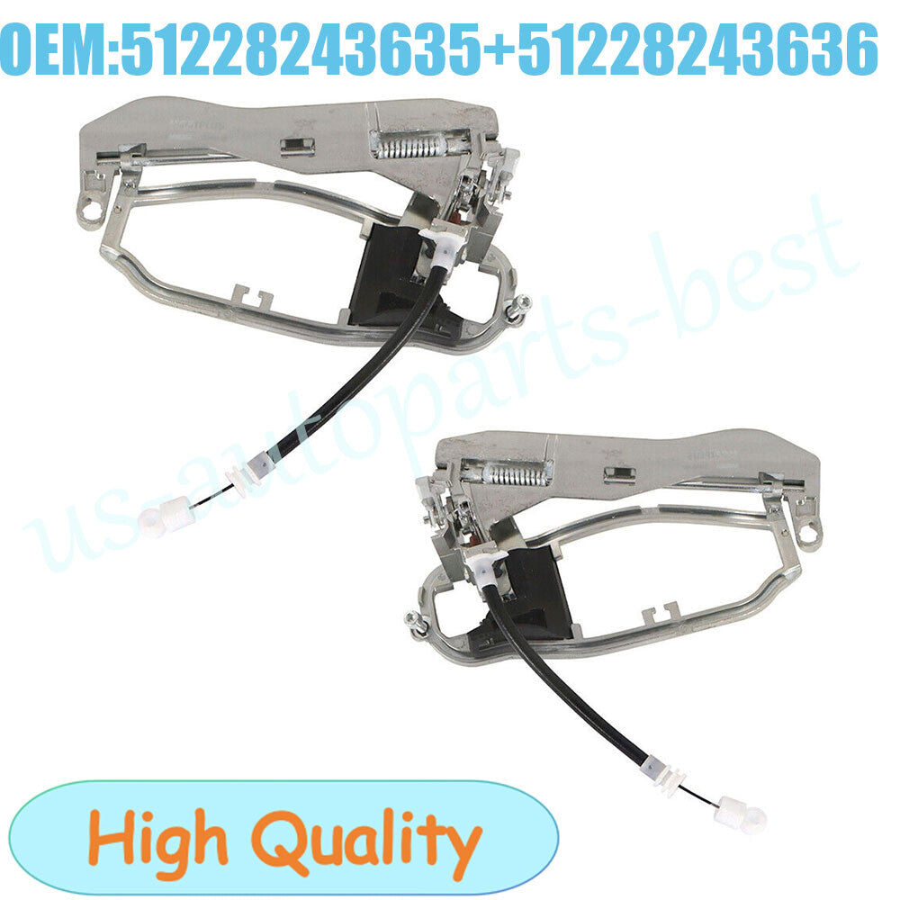 Rear Left /Right Side Outside Door Handle Carrier For 2000-2006 for BMW E53 X5