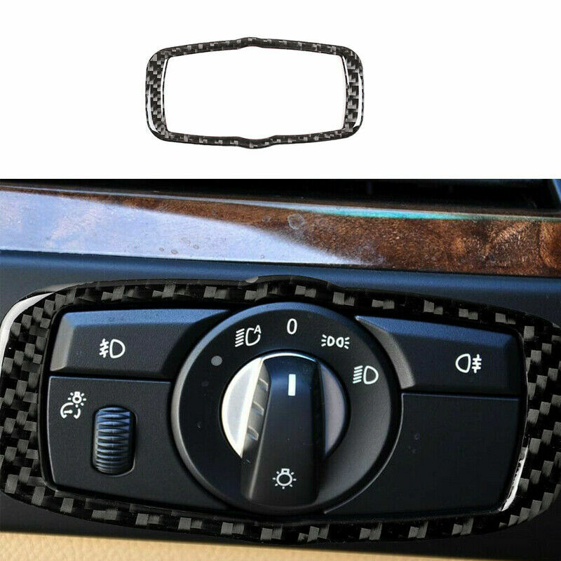 16-Piece Carbon Fiber Interior Trim Covers for BMW X5, E70, X6, E71 (2008-13)