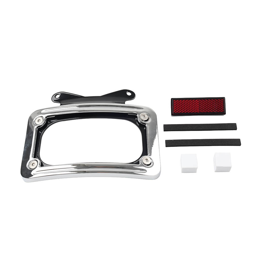Rear License Plate Frame Bracket for Harley Touring Road Glide FLTRX 2010-2023