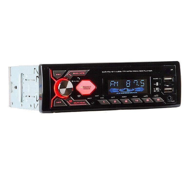 Universal Car Stereo FM Radio with Bluetooth Stereo Hands- Audio MP3 Player (12V) n