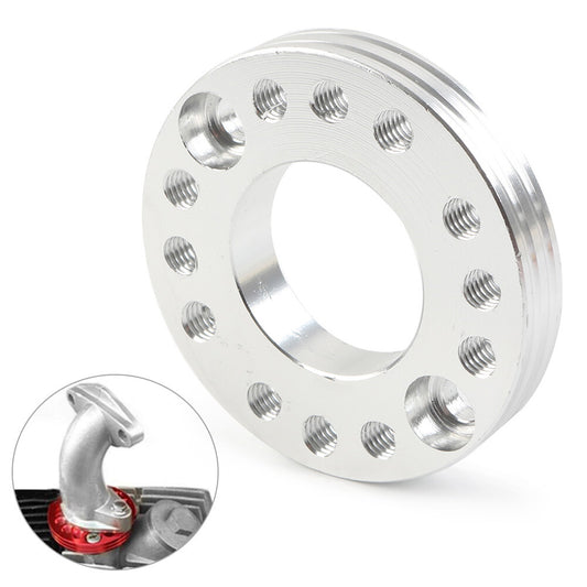 For Pit Bike Quad Silver Carb Adjuster Carburetor Inlet Manifold Spinner Plate Q