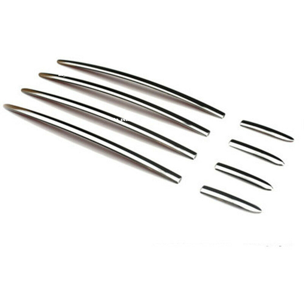 8Pcs for FORD Fusion Mondeo 1.5T 2013-2016 Chrome Door Handle Stripes Cover Trim