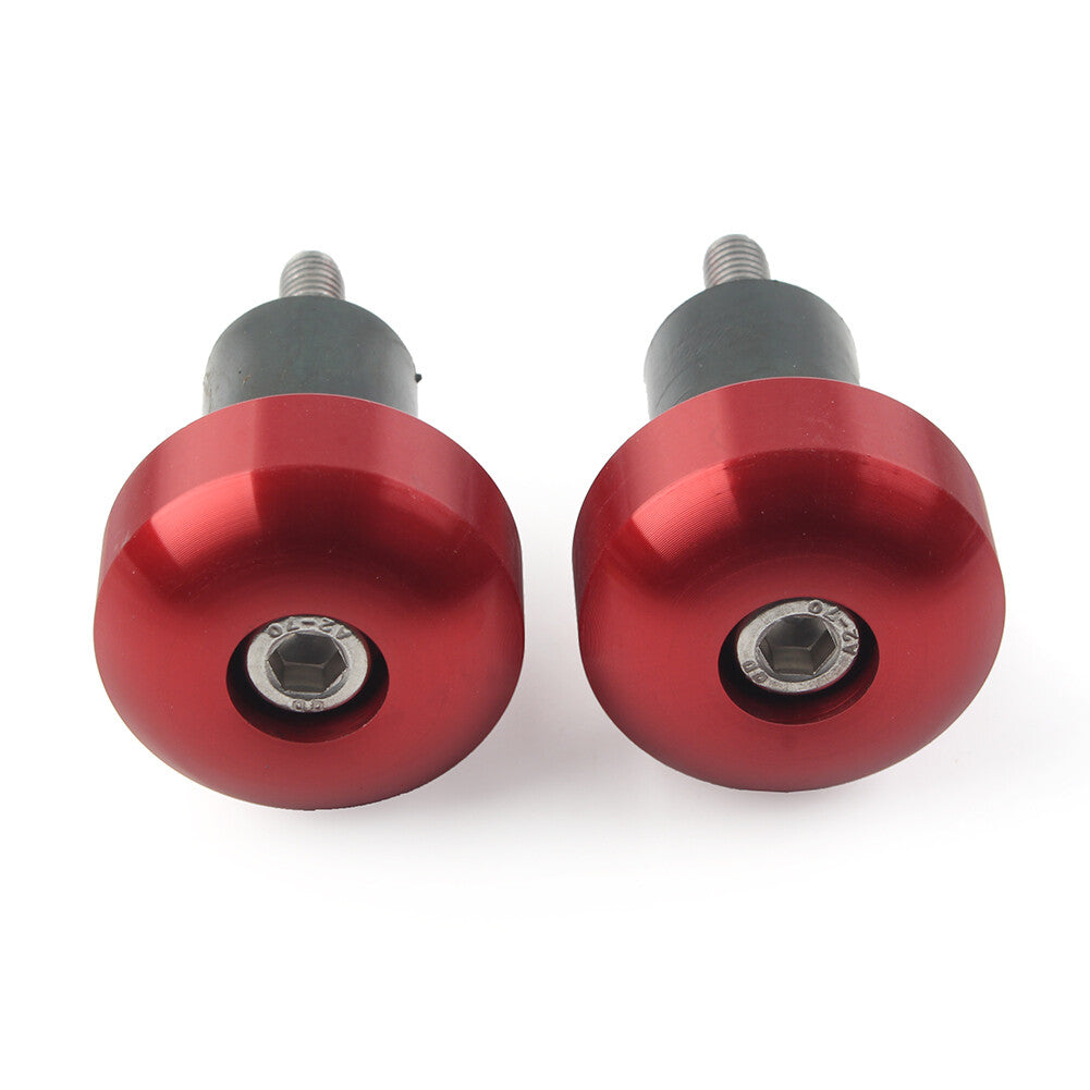 2¢ª CNC Lenkergriffe Bar End Slider Cap f¨¹r for YAMAHA YZFR1 YZF-R1 Motorrad Rot