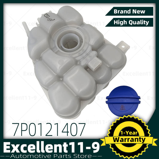 Radiator coolant overflow tray 7P0121407, suitable for Touareg 2011-2018 CJTA CYJA- n