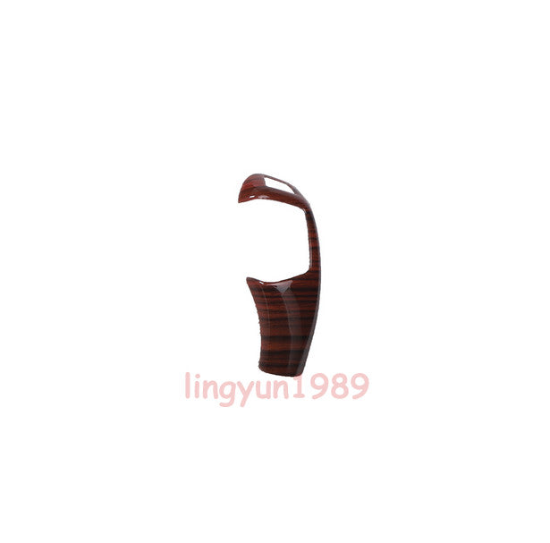For 2018-2023 for BMW 5 Series G30 Peach Wood Grain Gear Lever Shift Knob Cover Trim