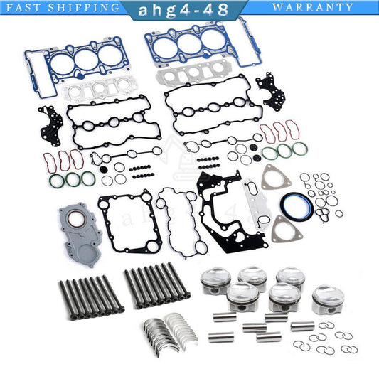 TFSI engine piston gasket overhaul and rebuild kit suitable for Audi A6 A7 for A8 S4 S5 Q7 3.0L-