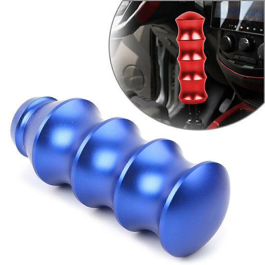 Universal Bambo Style Aluminum Manual Gear Stick Shift Knob Lever Shifter Blue Q