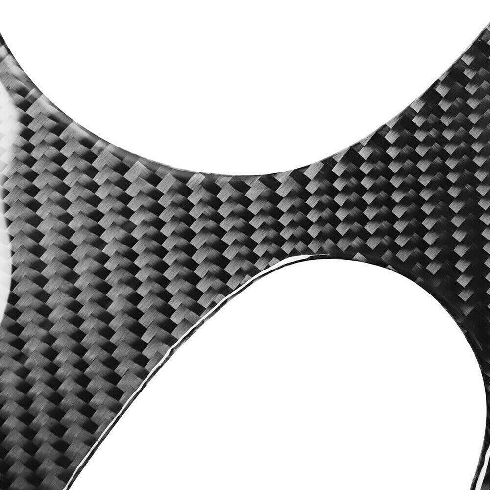 3for Corvette C6 2005-2007 Carbon Fiber Interior Gear Shift Console Panel Trim n