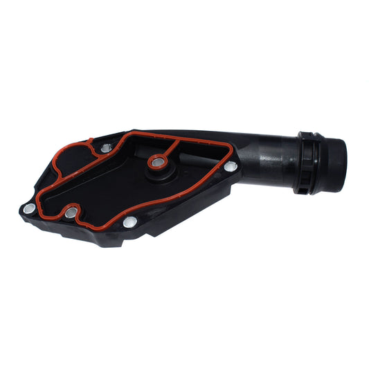Water pump thermostat cover housing connector with gasket suitable for Audi A4 A5 A6 A7- n