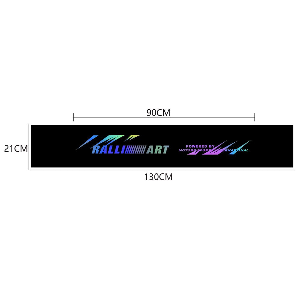 Car Front Window Windshield Decal Stickers Black Fit For Car SUV Pickup Off-road
