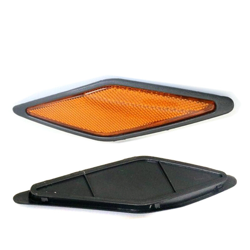 Pair front fender reflectors Lamp for Mitsubishi Pajero Montero 2000-2003