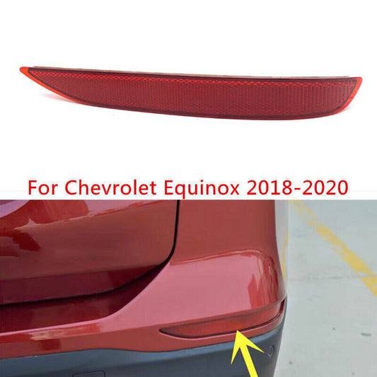 RH Rear Bumper Brake Tail Lamps Reflector Lamp for Chevrolet for Chevy Equinox 18-20