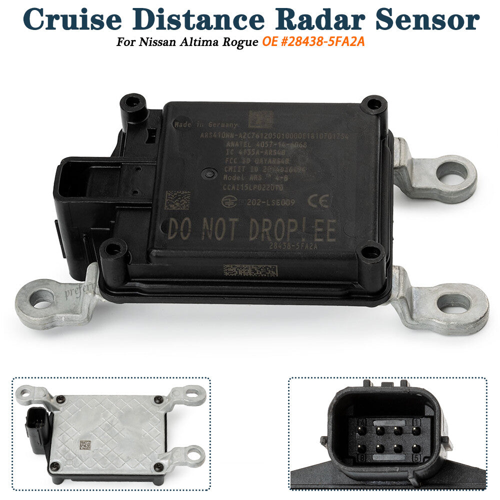 Front cruise distance radar sensor 28438-5FA2A is suitable for Altima Rogue 2017-2021. v