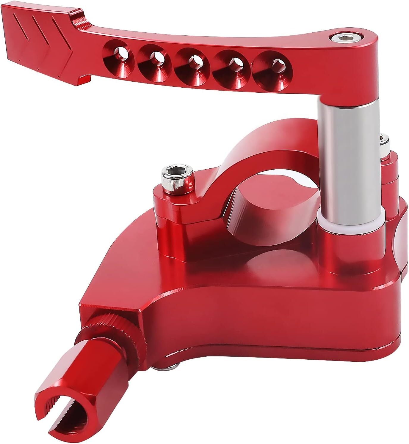 Billet Thumb Throttle Assembly For Banshee YFZ For 350 660 700 Red