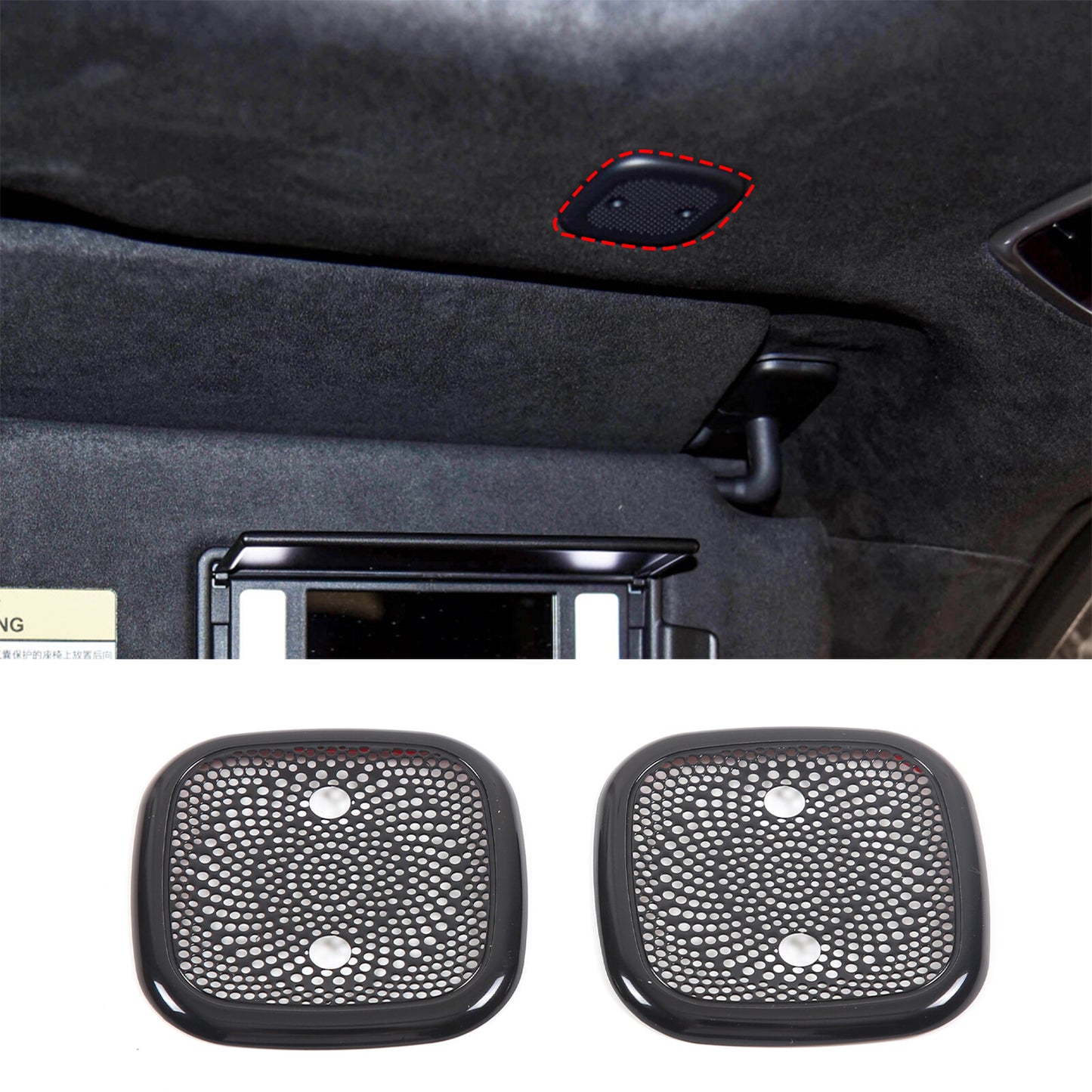 for X3 G01 X4 G02 2018 - 2021 ABS Carbon Fiber Console Gear Shift Plate Trim- v