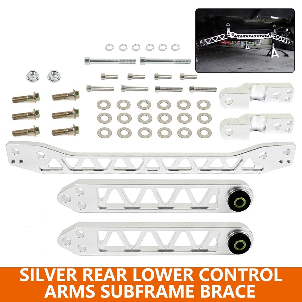 Rear Lower Control Arms Subframe Brace For Hond for Civic 01-05 DX ES LX EX Q