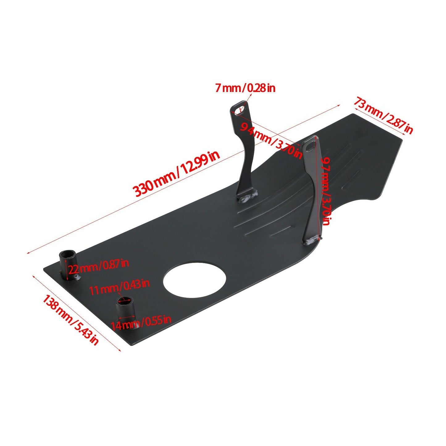 Engine slide plate suitable for XR50, CRF50, 70cc, 110cc, 125cc, 140cc for Lifan Pit bicycle coolers