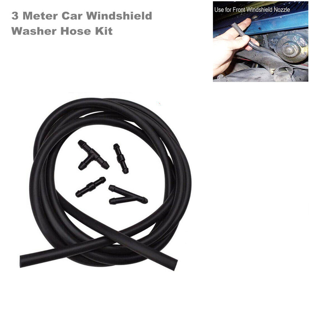 3-meter car windshield washer hose kit for most car windshield washer nozzles - n