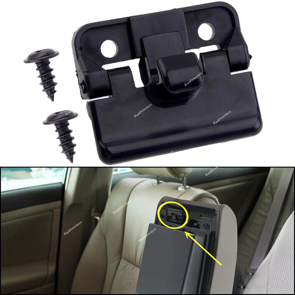 For1997-2001 for Lexus ES300 for Scion for Camry Console Armrest Lock Latch Lid  2 screws Q
