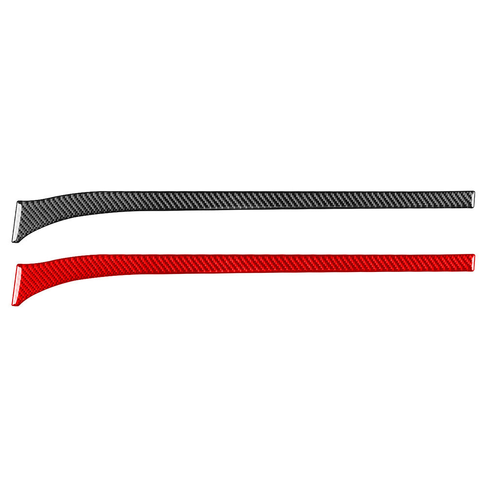 Carbon Fiber for Co -pilot Dashboard Panel Trim Strip for Kia Forte Cerato K3 2019-23