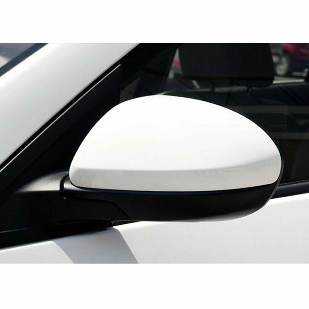 For 2010-2013 for Mazda 3 Mirror Cover Cap No-Signal / Pure White Passenger Right Rh Q