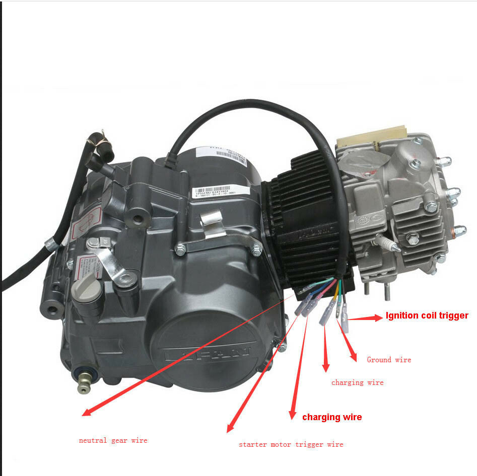 for Lifan 140cc engine motor kit for Pit bikes for Honda Trail CT90 70 CRF70 ATC70 YX140